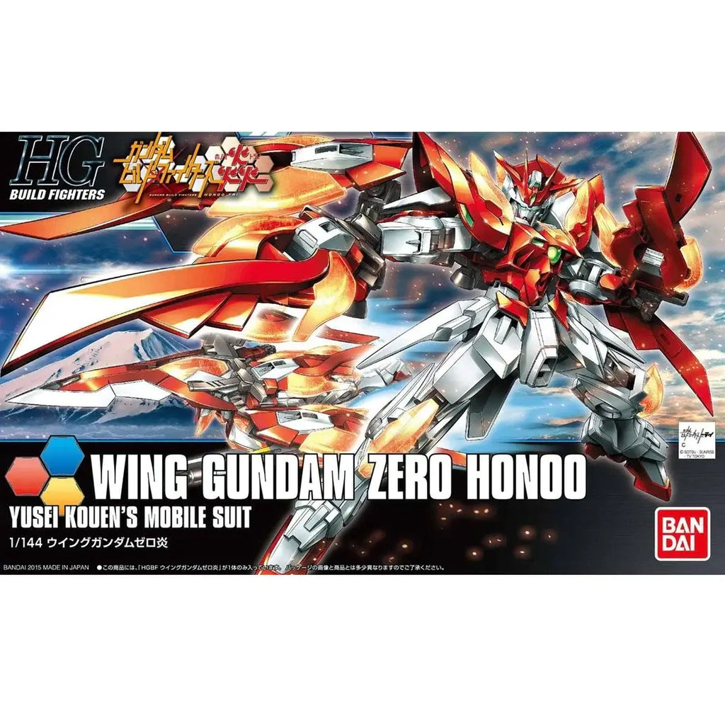 HGBF 1/144 WING GUNDAM ZERO HONOO - Model Kit Articulado - Bandai