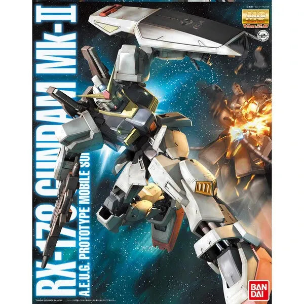 MG 1/100 GUNDAM Mk-Ⅱ Ver.2.0 - Model Kit Articulado - Bandai