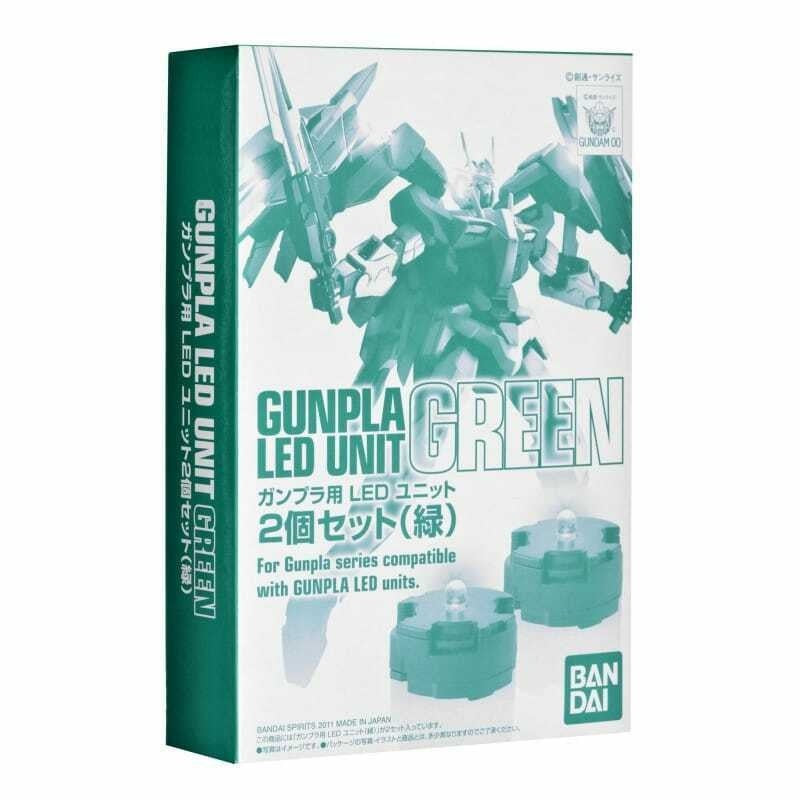 LUZ CS SUPPORT PARTS 2 LED UNIT SET GREEN - Herramientas y Accesorios - Mr. Hobby - Bandai