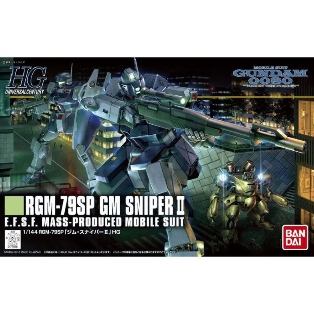1/144 HGUC GM SNIPER II - Model Kit Articulado - Bandai