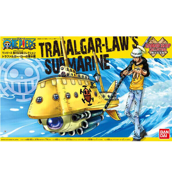 TRAFALGAR LAWS SUBMARINE Grand Ship Collection - Model Kit ONE PIECE - Bandai