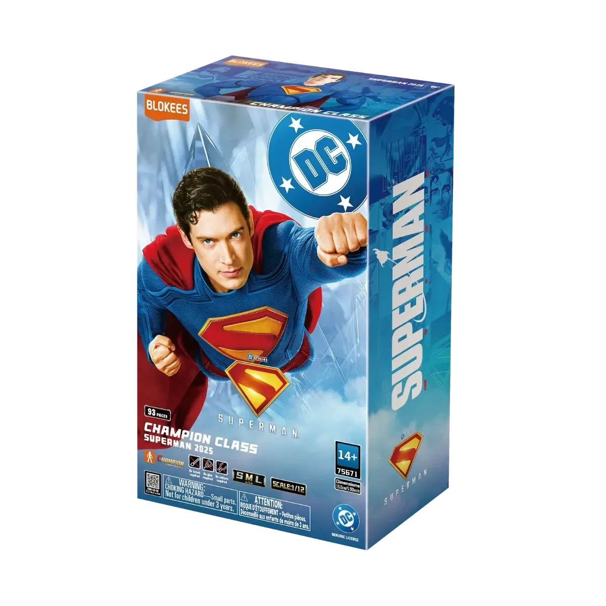 Superman - DC - Champion Class 01 - Model Kit Articulado - BLOKEES