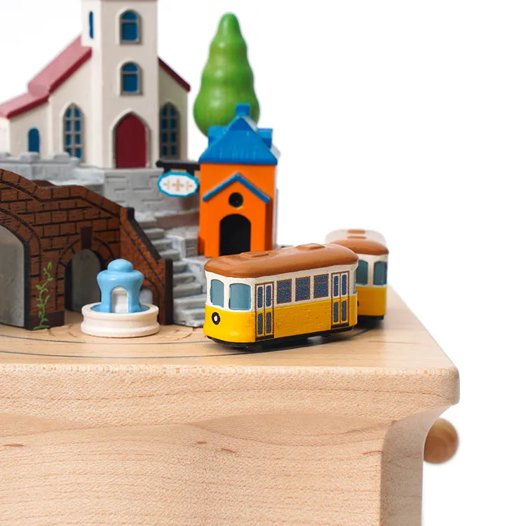 Caja Musical - Tranvía en la ciudad - Wooderful Life