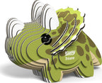 Triceratops - Puzzle 3D de Cartón - Eugy Dodoland