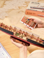 1912 Eternal Atlantic Voyager - Rompecabezas 3D - Maqueta de Madera Rolife