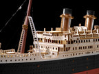 1912 Eternal Atlantic Voyager - Rompecabezas 3D - Maqueta de Madera Rolife