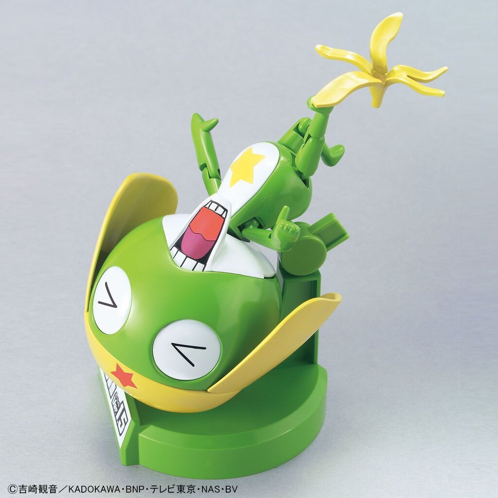 SERGENT KERORO PLAMO COLLECTION　KERORO GUNSO Ver.1.5 + FLYING BOARD - Model Kit Articulado - Bandai