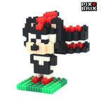 Shadow Pequeño Armable 3D  - Sonic the Hedgehog  - Pix Brix