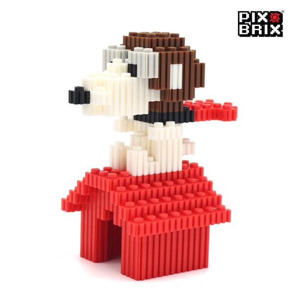 Snoopy Casa Armable 3D  - Snoopy - Pix Brix