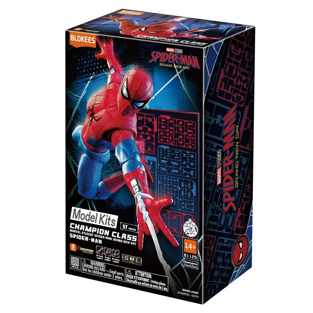 Spider-Man - Marvel Brand New Day - Champion Class 13 - Model Kit Articulado - BLOKEES
