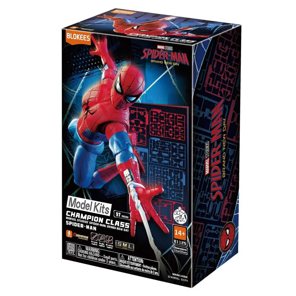 Spider-Man - Marvel Brand New Day - Champion Class 13 - Model Kit Articulado - BLOKEES