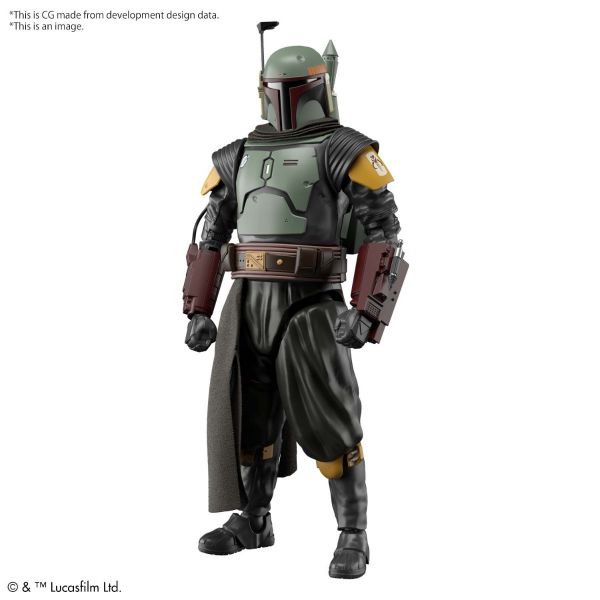 1/12 BOBA FETT - THE MANDALORIAN - Model Kit Articulado Bandai
