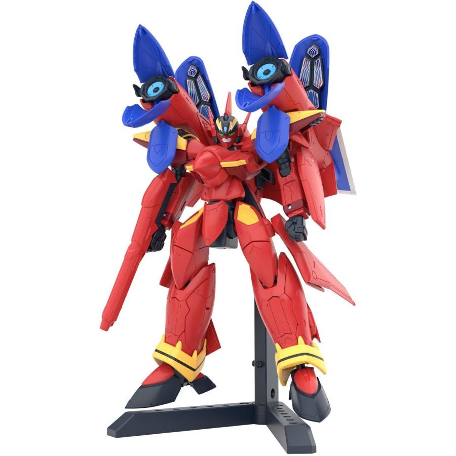 HG 1/100 VF-19 CUSTOM FIRE VALKYRIE WITH SOUND BOOSTER - Model Kit Articulado - Bandai