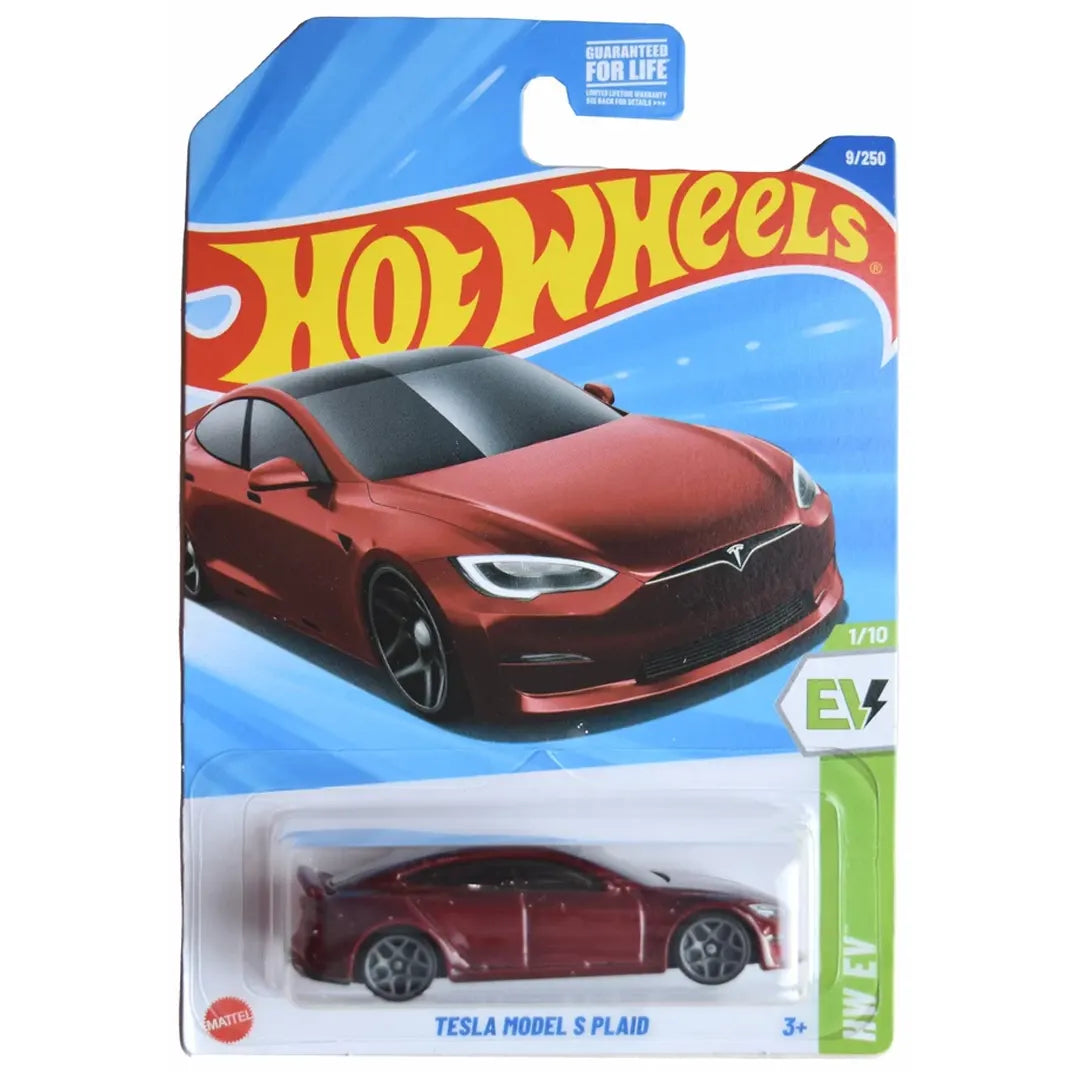 Tesla Model S Plaid - Ev 1/10 - Hot Wheels