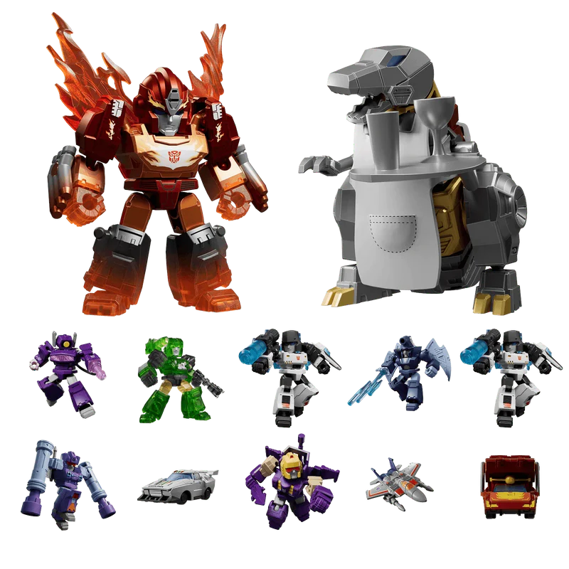 Figura Sorpresa - Transformers Defender Version 04 Tyrants Fury - Model Kit - BLOKEES