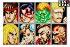 Street Fighter® - Todos los Personajes - Pix Brix Puzzle