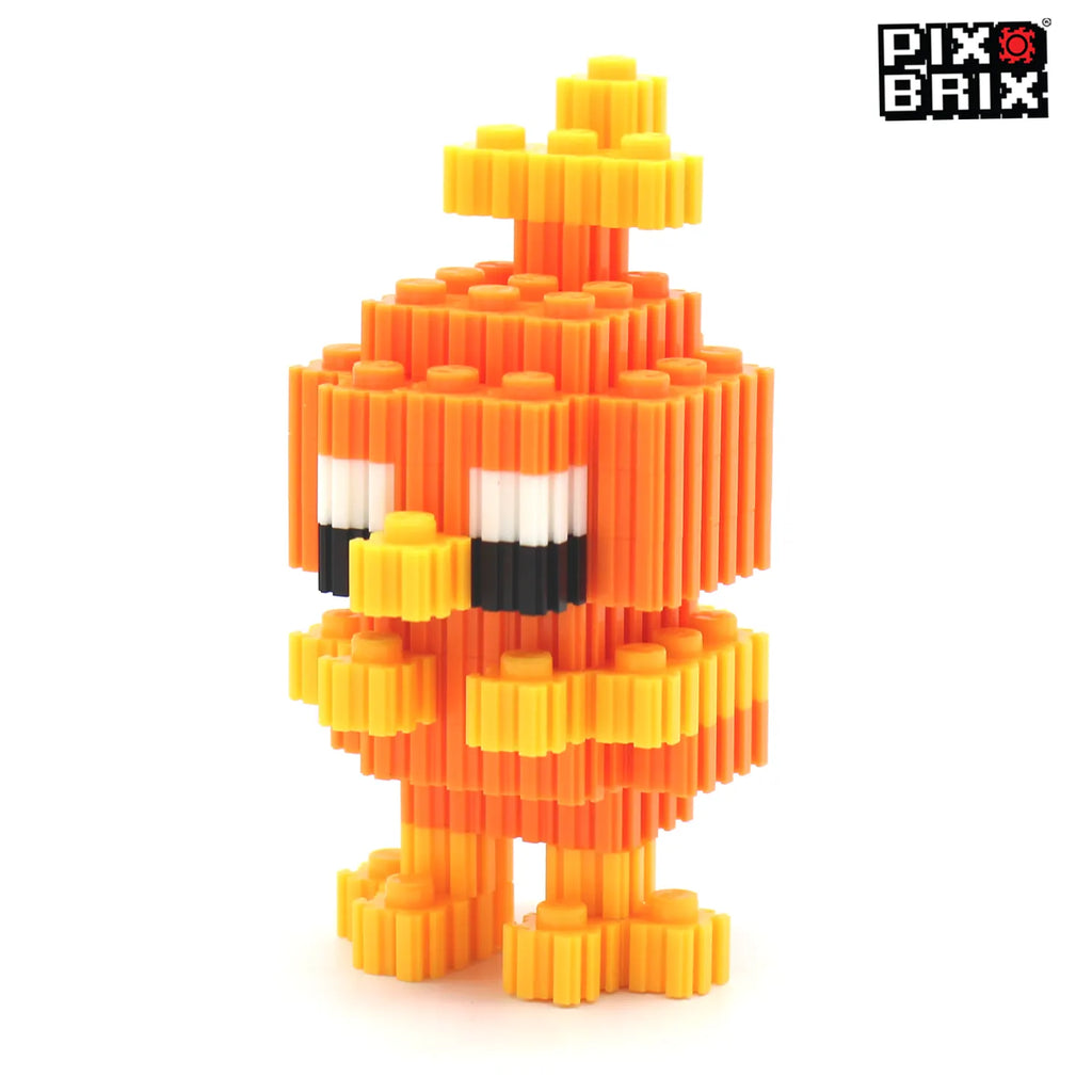 Torchic Pequeño Armable 3D - Pokemon - Pix Brix