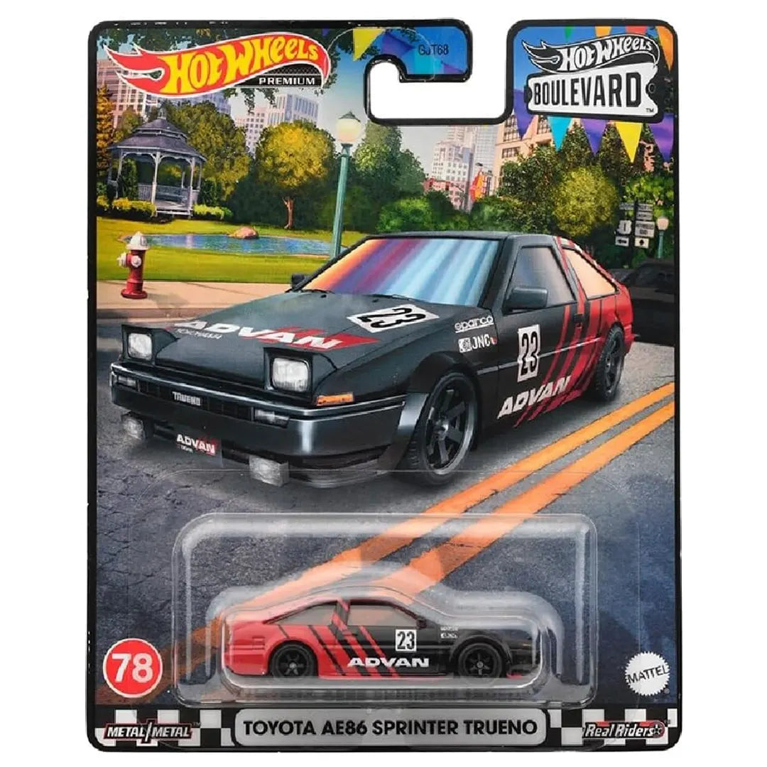 Toyota Ae86 Sprinter Trueno - Boulevard 78 - Hot Wheels