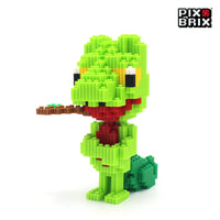 Treecko Armable 3D - Pokemon - Pix Brix