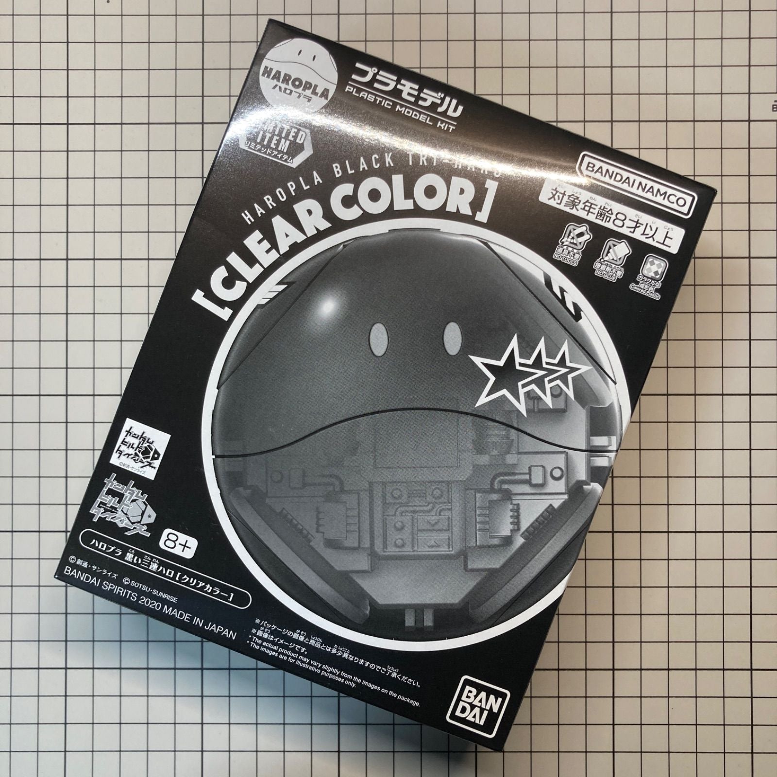HAROPLA BLACK TRI-HARO [CLEAR] - Model Kit Articulado - Bandai