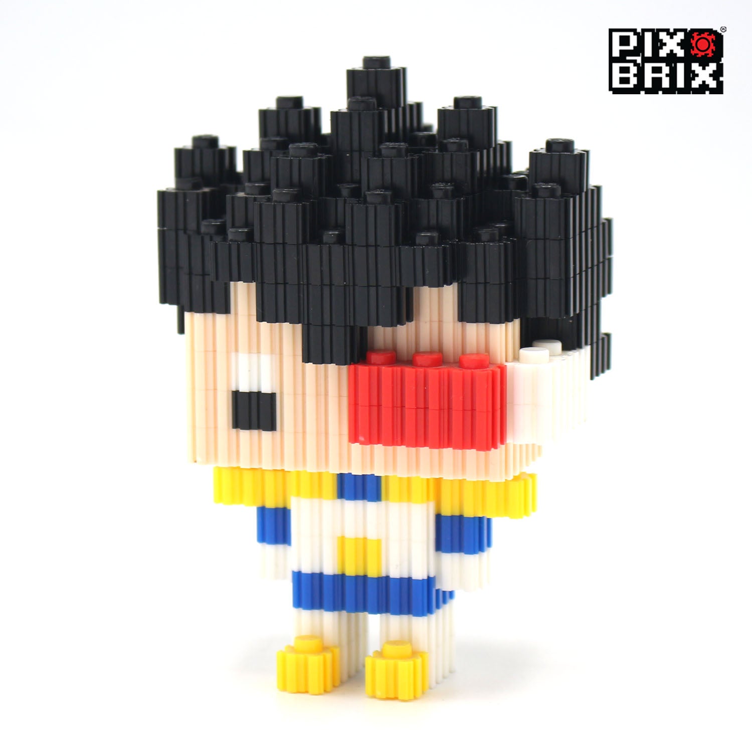 Vegeta Armable 3D - Dragon Ball Z - Pix Brix