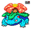 Venusaur Puzzle 2D- 54 x 59cm - Pix Brix