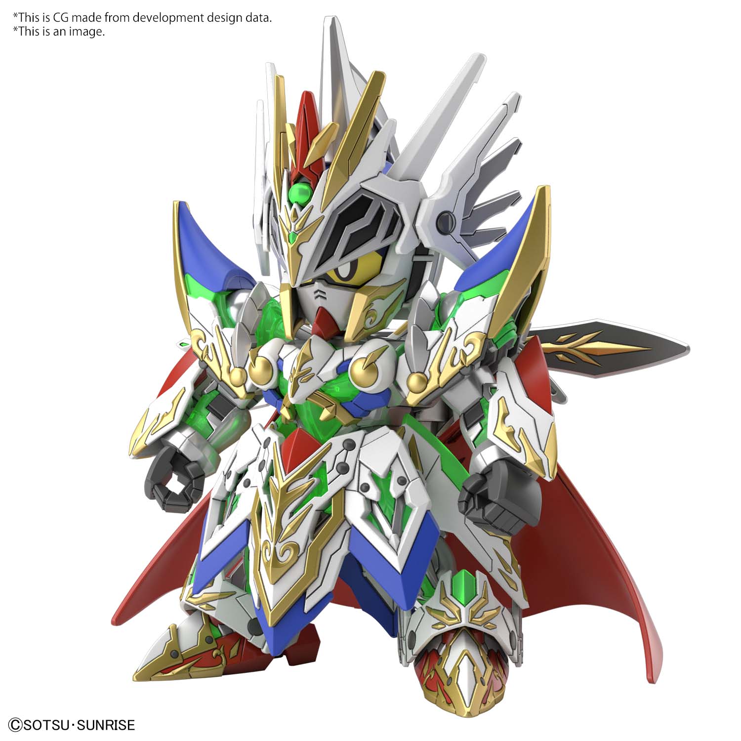 SDW Heroes Knight Strike Gundam - Model Kit Articulado - Bandai