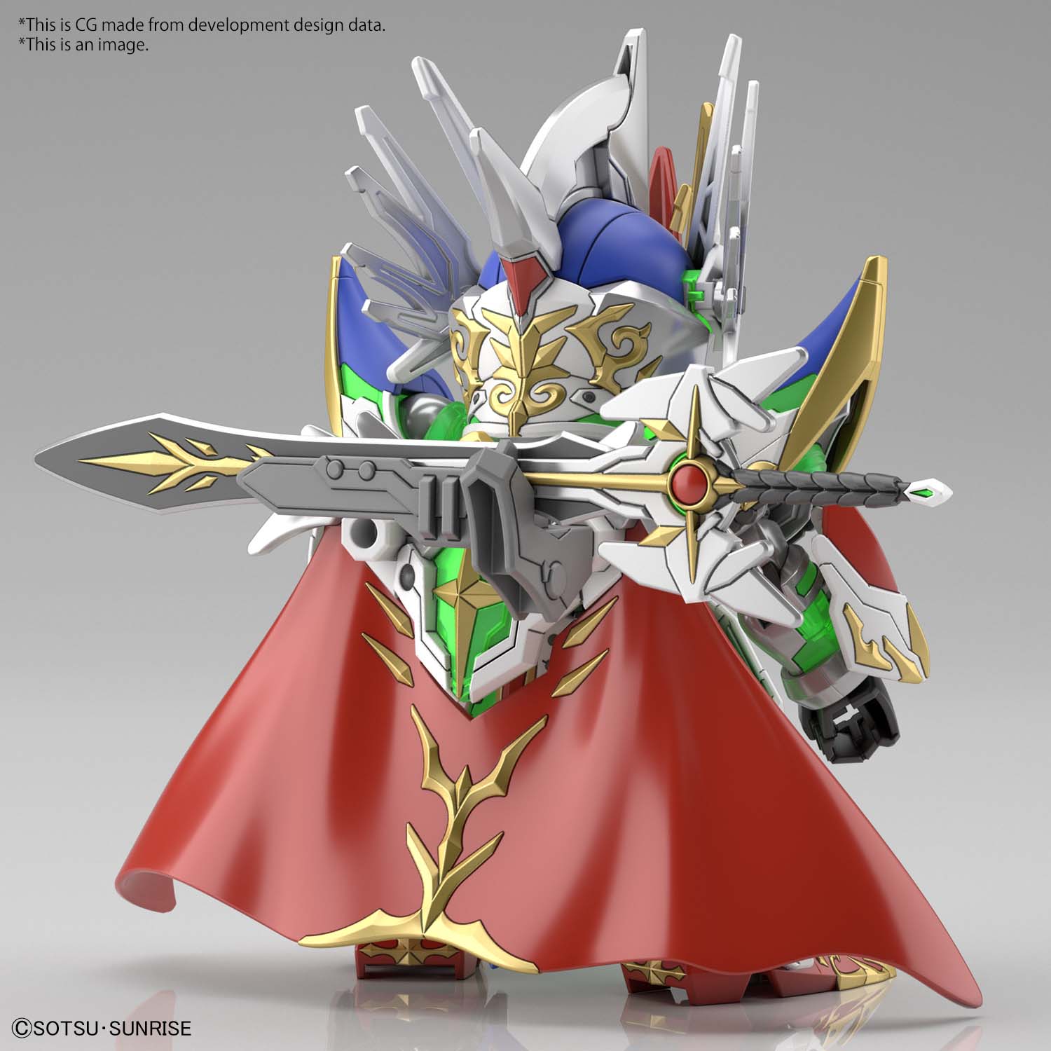 SDW Heroes Knight Strike Gundam - Model Kit Articulado - Bandai