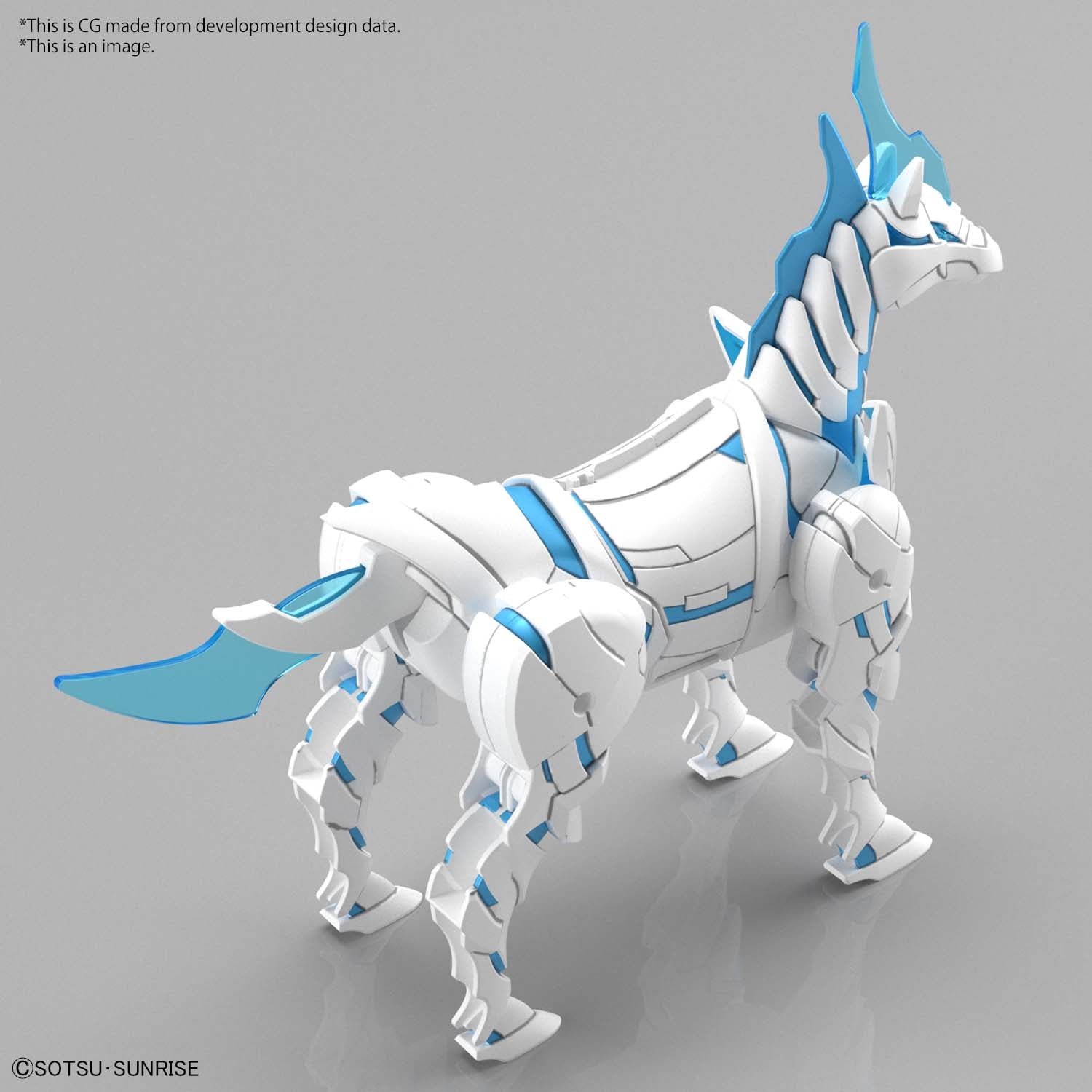 SDW Heroes War Horse KNIGHT WORLD VER. - Model Kit Articulado - Bandai