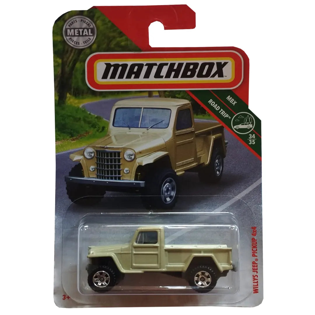 Willys Jeep Pickup 4x4 - 123/125 - 2018 - Matchbox