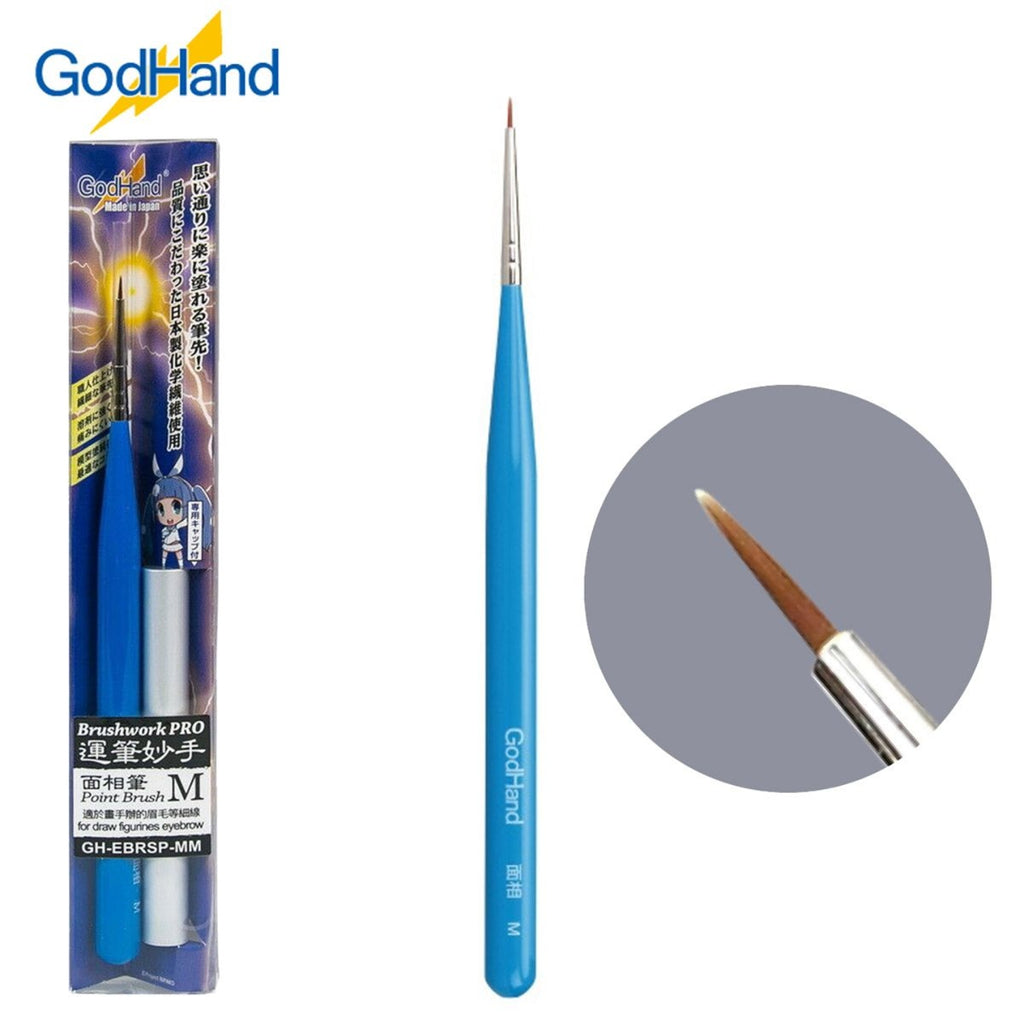 BRUSHWORK PRO POINT BRUSH M PINCEL - GODHAND