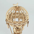 Hot Air Ballon - Rompecabezas 3D - Maqueta de Madera Rolife