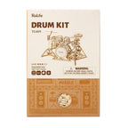Drum Kit - Mini Batería - Maqueta de Madera Rolife