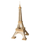 Eiffel Tower - Rompecabezas 3D - Maqueta de Madera Rolife