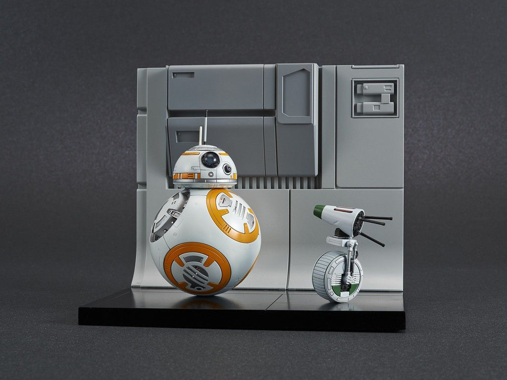 1/12 BB-8 & D-0 Diorama Set - Model Kit Articulado Bandai