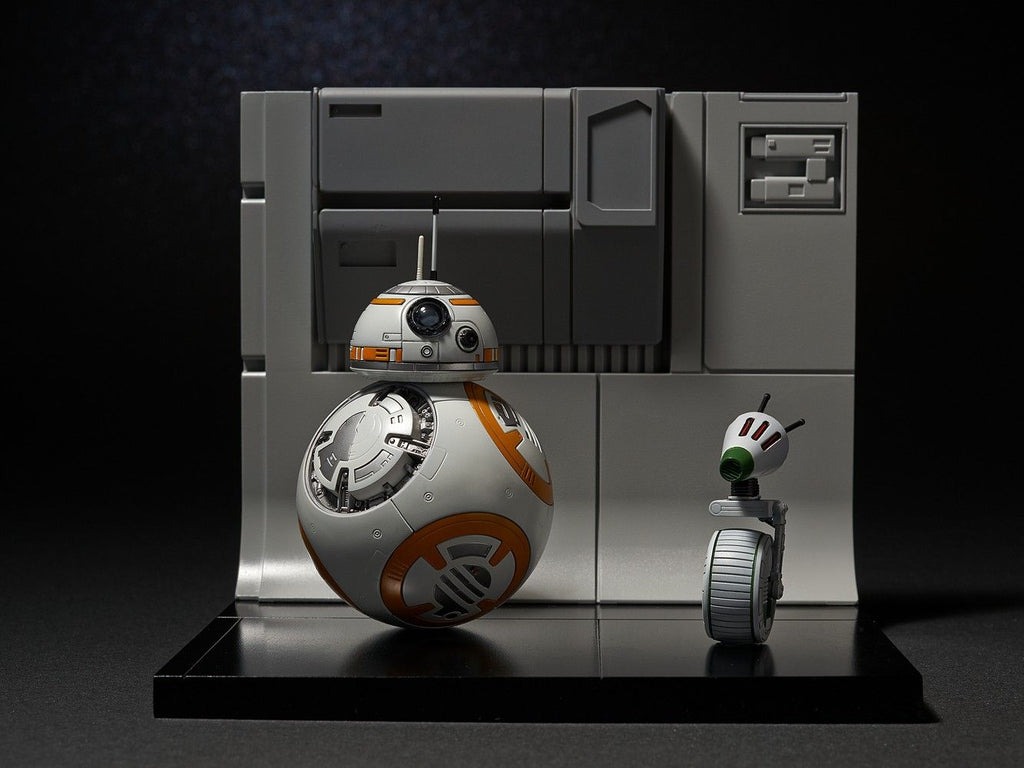 1/12 BB-8 & D-0 Diorama Set - Model Kit Articulado Bandai