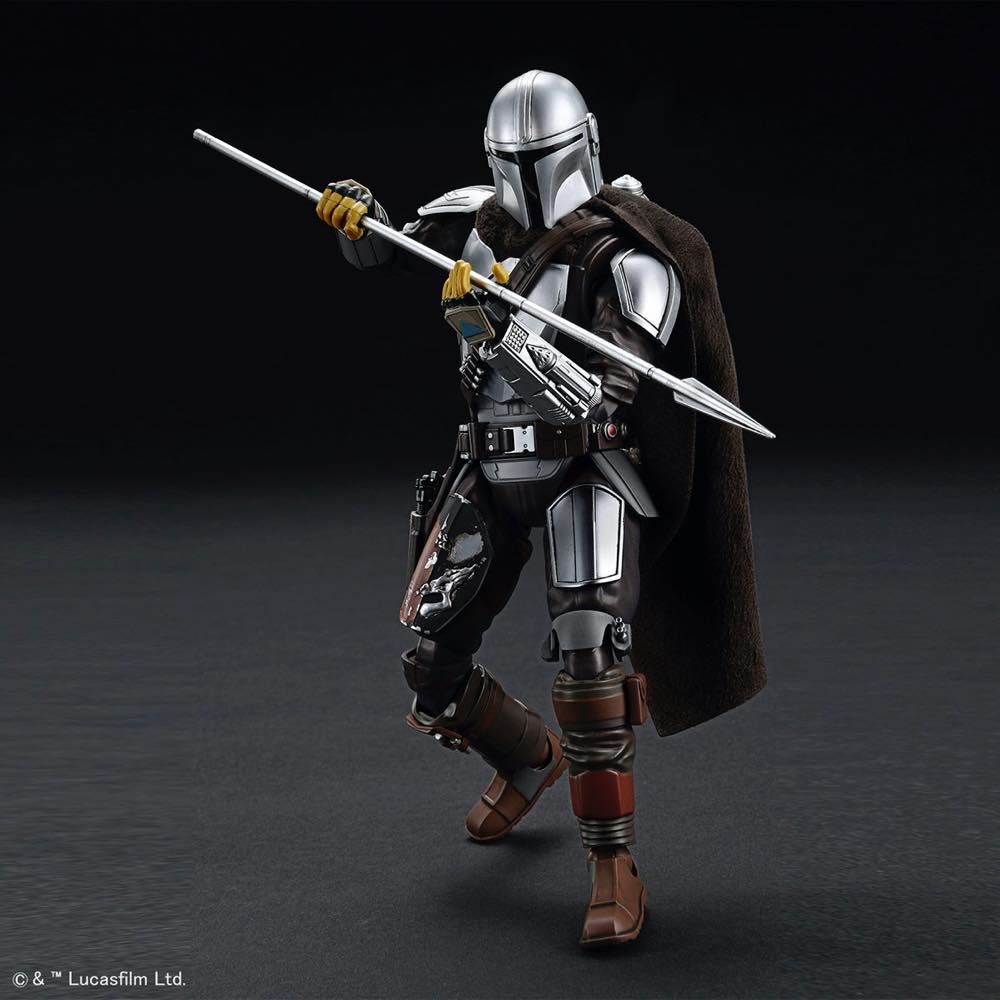 1/12 THE MANDALORIAN (BESKAR ARMOR) SILVER COATING Ver. - Model Kit Articulado Bandai