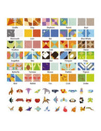 Kit de Origami Infantil Mundo Animal - 30 Animales - Origami