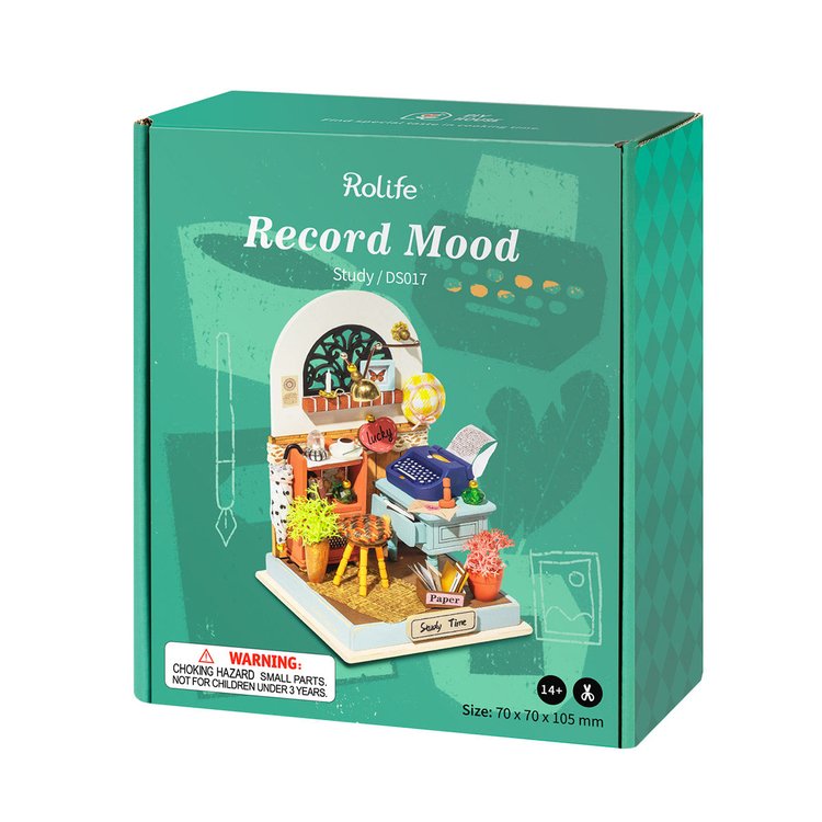 Record Mood - Estudio - Maqueta Miniatura