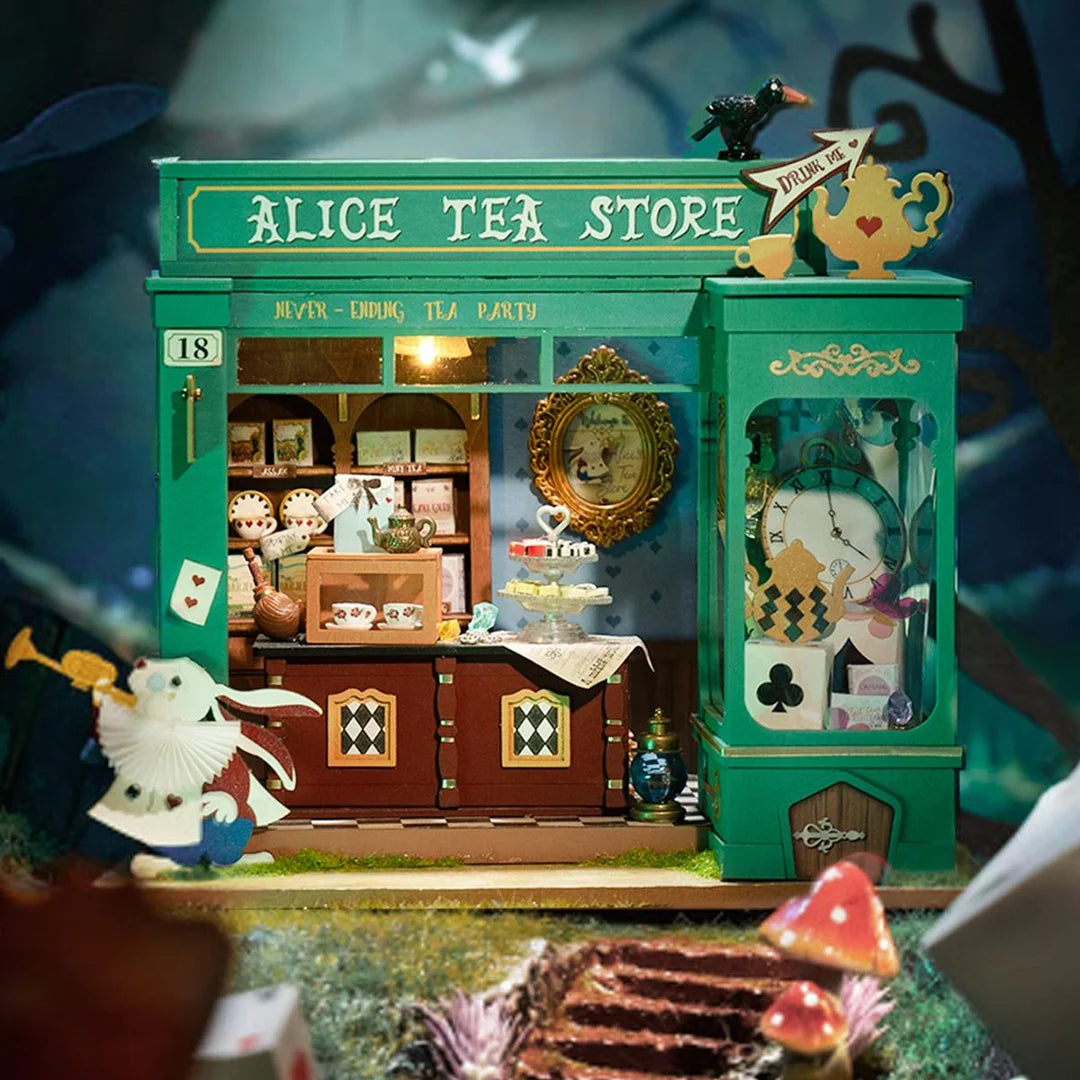 Alice's Tea Store - Maqueta a Escala