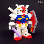 RX-78-2 Gundam Armable 3D - Pix Brix