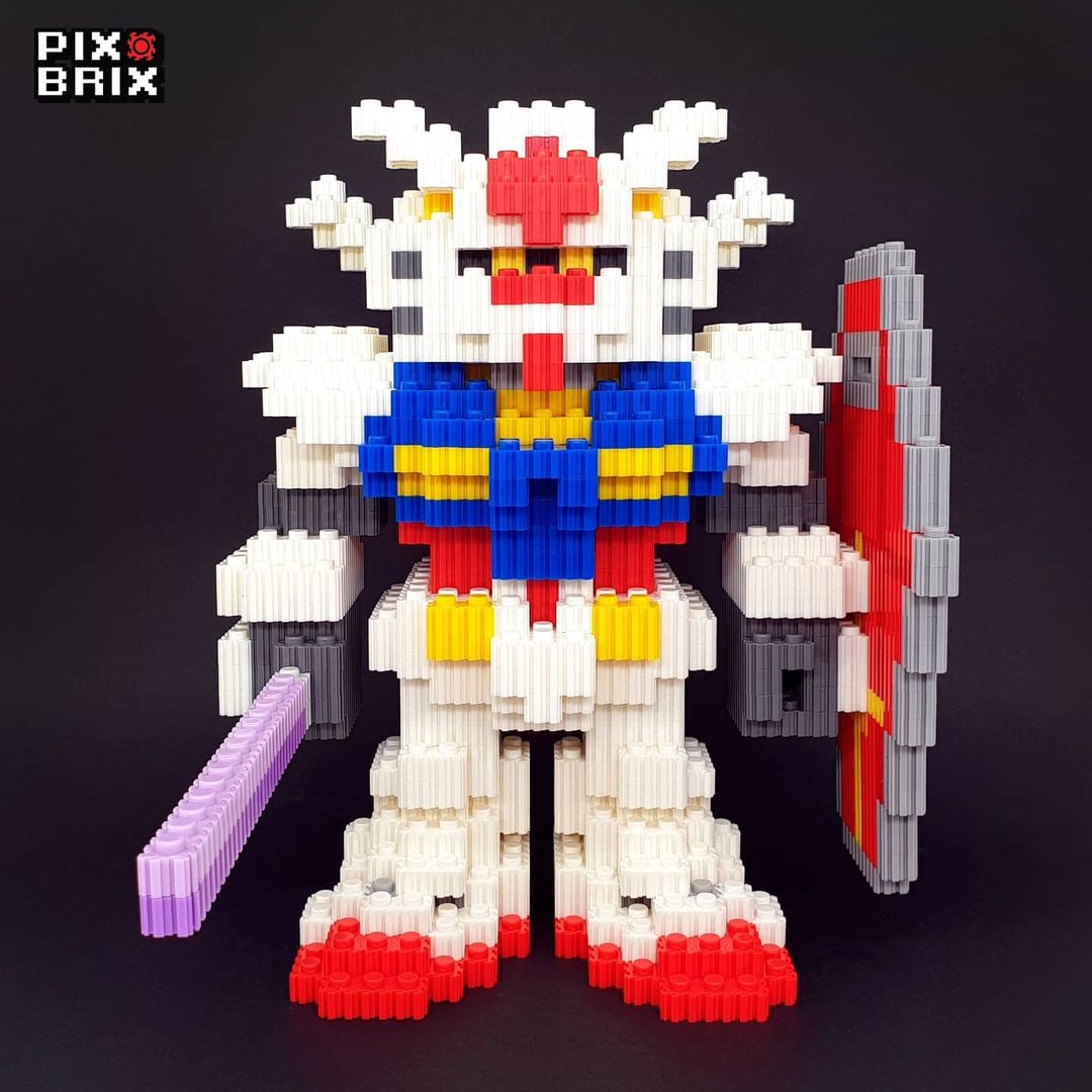 RX-78-2 Gundam Armable 3D - Pix Brix