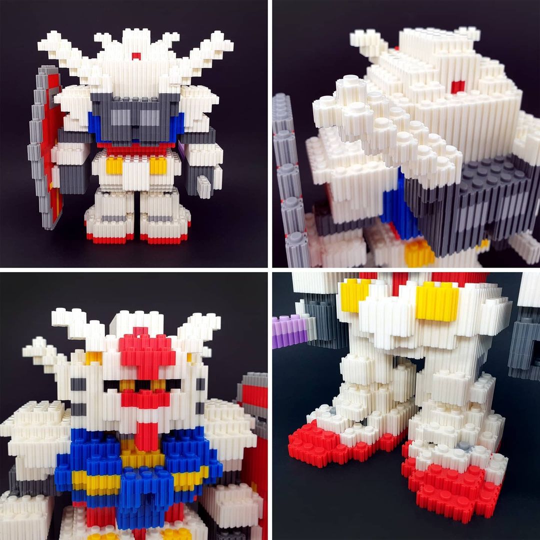 RX-78-2 Gundam Armable 3D - Pix Brix