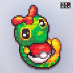 Caterpie Puzzle 2D - 38 x 30cm - Pix Brix