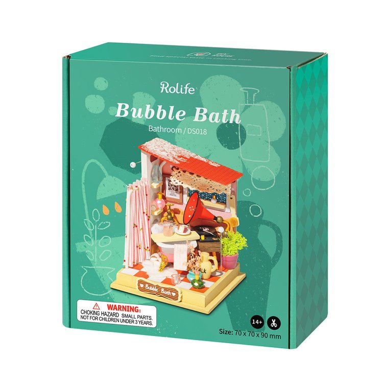 Bubble Bath - Baño de Burbujas - Maqueta Miniatura