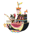 Fishing Kitty - Caja Musical Armable - Rolife