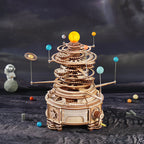 Solar System - Planetary Orbits - Maqueta de Madera - ROKR