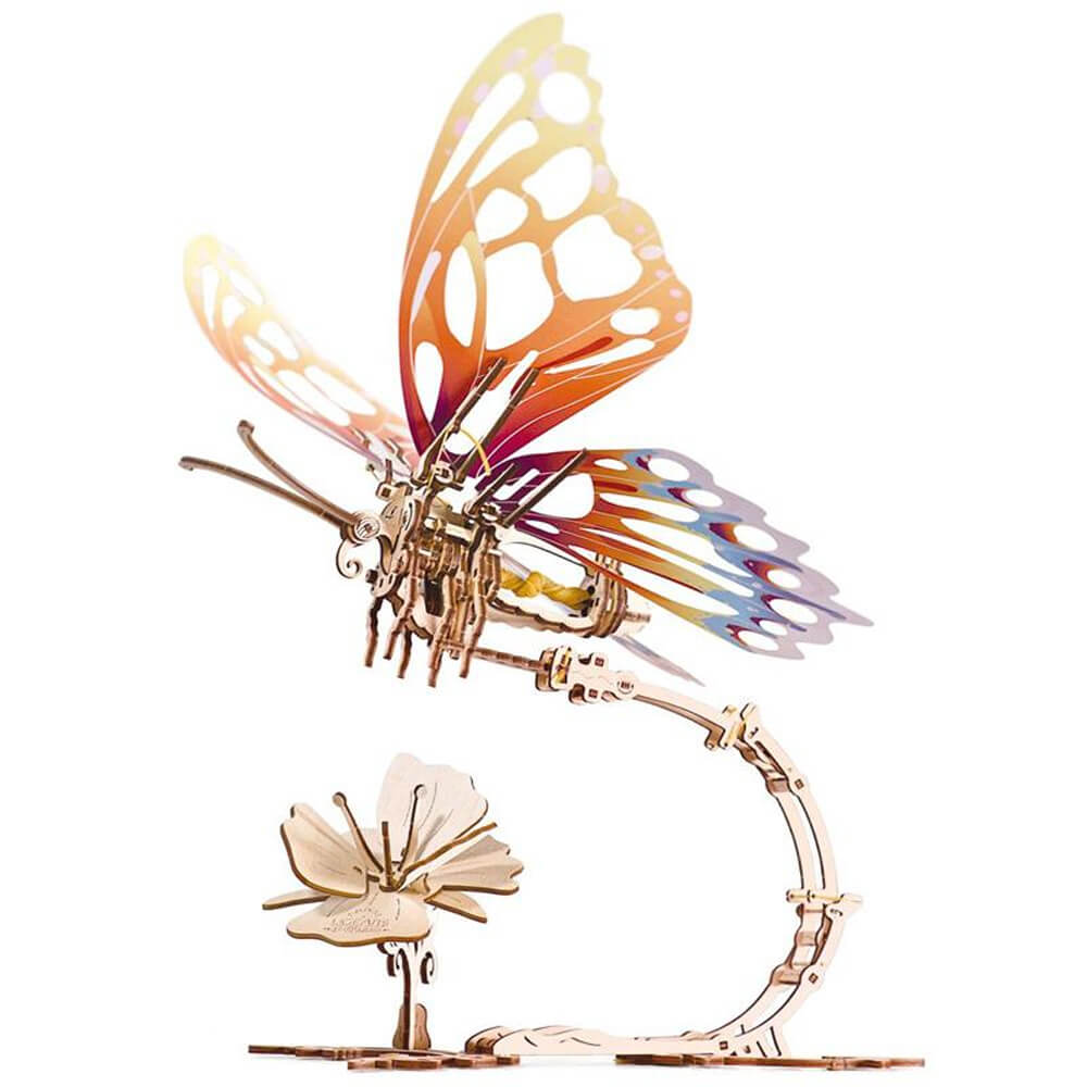 Mariposa - Maqueta Mecánica de Madera - Ugears