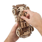 Coche deportivo Cobra Drift - Maqueta Mecánica de Madera - Ugears