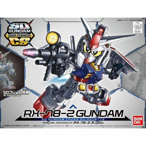 SD Gundam Cross Silhouette Rx-78-2 Gundam - Model Kit Articulado - Bandai